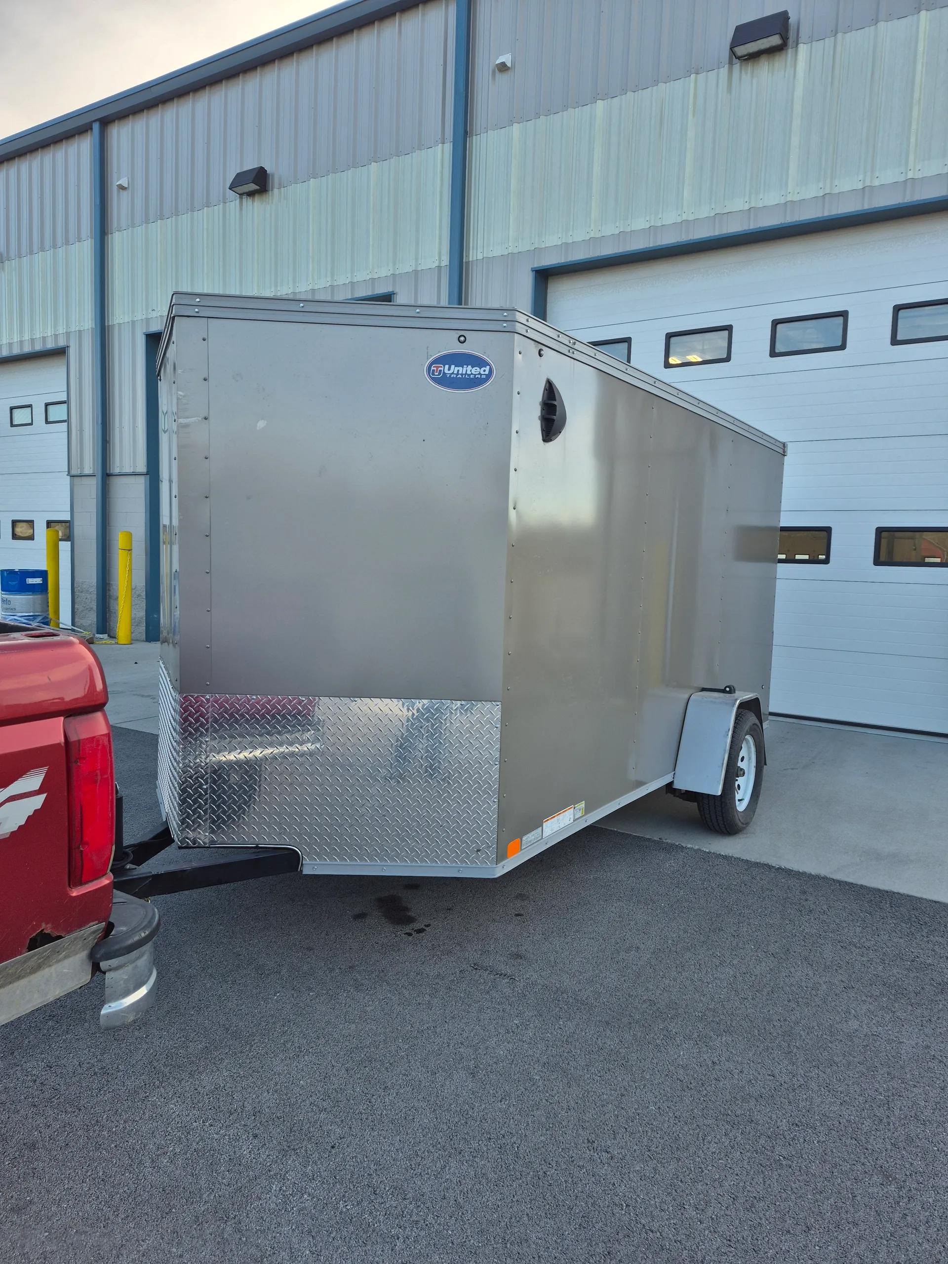 Enclosed trailer rental in Greenfield IN - secure weather-protected cargo trailer for furniture and equipment